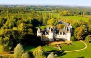 Chateau Golf des Sept Tours features lots of the best golf course around Loire Valley