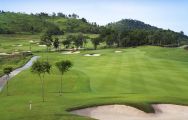The Siam Country Club Plantation Course's lovely golf course within sensational Pattaya.