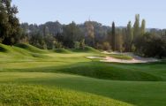 The Royal Mougins Golf Club's lovely golf course within brilliant South of France.