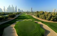 All The Emirates Golf Club's impressive golf course in astounding Dubai.