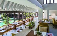 View Shangri La Le Touessrok Resort  Spa's lovely restaurant in astounding Mauritius.