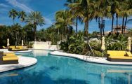 The Trump National Doral Miami's beautiful main pool situated in sensational Florida.