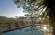 View Three Tree Hill Lodge's stunning main pool in fantastic South Africa.