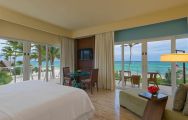 The Westin Puntacana Resort  Club's lovely sea view double bedroom in dramatic Dominican Republic.