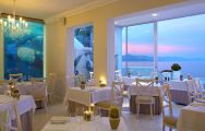The Plettenberg Hotel's scenic sea view restaurant within breathtaking South Africa.