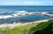 The Marine Hermanus's scenic sea view situated in gorgeous South Africa.