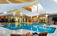 The K Club Hotel  Resort's impressive indoor pool within incredible Southern Ireland.