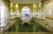 The Sofitel Marrakech Lounge  Spa Hotel's lovely lounge area in stunning Morocco.