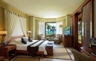 The Paradis Beachcomber Golf Resort  Spa's scenic double bedroom situated in gorgeous Mauritius.