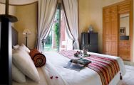 The Palmeraie Village's lovely double bedroom situated in staggering Morocco.