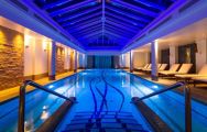 View Old Course Hotel's lovely indoor pool within magnificent Scotland.