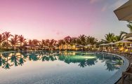 View Hard Rock Hotel  Casino Punta Cana's lovely main pool in magnificent Dominican Republic.