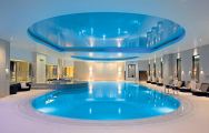View Gleneagles's lovely indoor pool in magnificent Scotland.