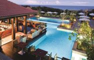 View Fairmont Zimbali Resort's impressive main pool in dazzling South Africa.