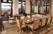 The Fairmont Zimbali Resort's scenic restaurant in vibrant South Africa.