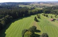 The Lederbach Golf Course's scenic golf course within dazzling Germany.