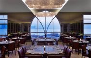 The St Regis Doha's scenic Opal by Gordon Ramsay restaurant in spectacular Qatar.