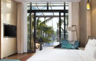 View The Westin Sanya Haitang Bay Resort's lovely double bedroom in marvelous China.