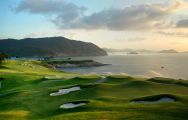 View Clearwater Bay Golf  Country Club's impressive golf course in dazzling China.