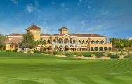 View The Els Club's lovely green in magnificent Dubai.
