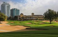 The Els Club's impressive golf course within astounding Dubai.