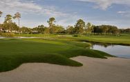 The Bay Hill Golf Club's picturesque golf course within stunning Florida.