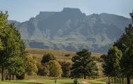The Champagne Sports Golf Club's scenic golf course in sensational South Africa.