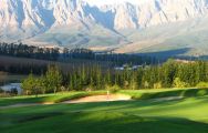 The Erinvale Golf Club's picturesque golf course in spectacular South Africa.