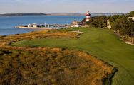 The Harbour Town Golf Links's scenic golf course situated in gorgeous South Carolina.