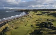 The Kingsbarns Golf Links's picturesque golf course in sensational Scotland.