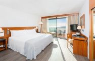Hotel Palma Bellver's picturesque double bedroom within astounding Mallorca.