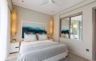 Anahita Golf  Spa Resort's lovely double bedroom in magnificent Mauritius.