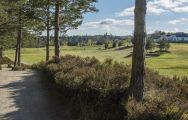 The Grantown-on-Spey Golf Club's picturesque golf course in stunning Scotland.
