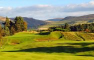 View The Kings Course - Gleneagles's impressive golf course situated in dazzling Scotland.