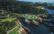 The Cypress Point Club's beautiful golf course situated in faultless California.