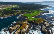 The Cypress Point Club's picturesque golf course in incredible California.