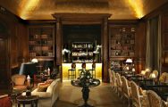 The Stradivarius Bar at Chateau Hotel Mont Royal Chantilly 