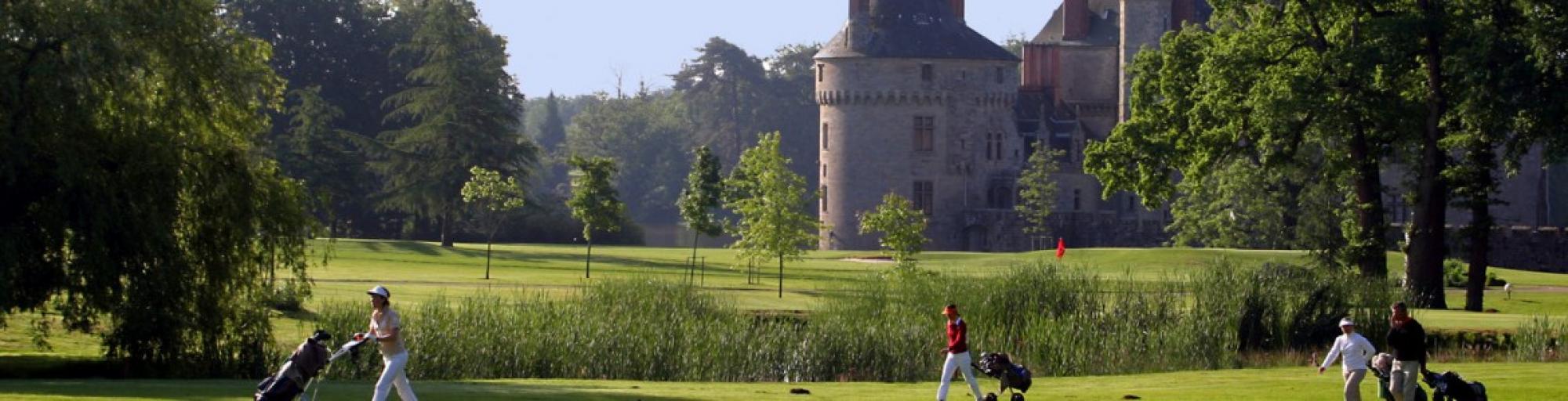 The Chateau Golf des Sept Tours's picturesque golf course in gorgeous Loire Valley.