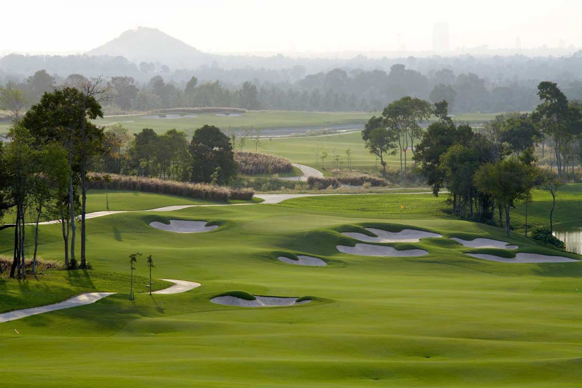Siam Country Club Plantation Course has several of the most popular golf course near Pattaya