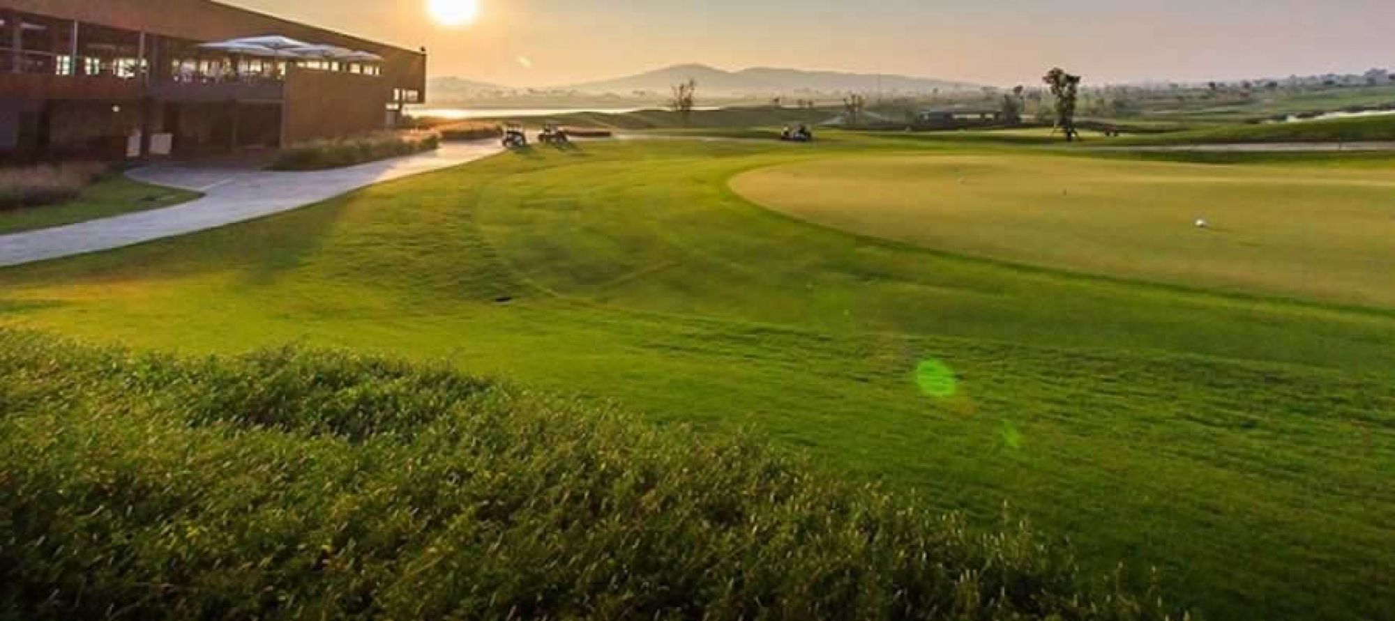 View Siam Country Club Waterside Course's picturesque golf course within impressive Pattaya.