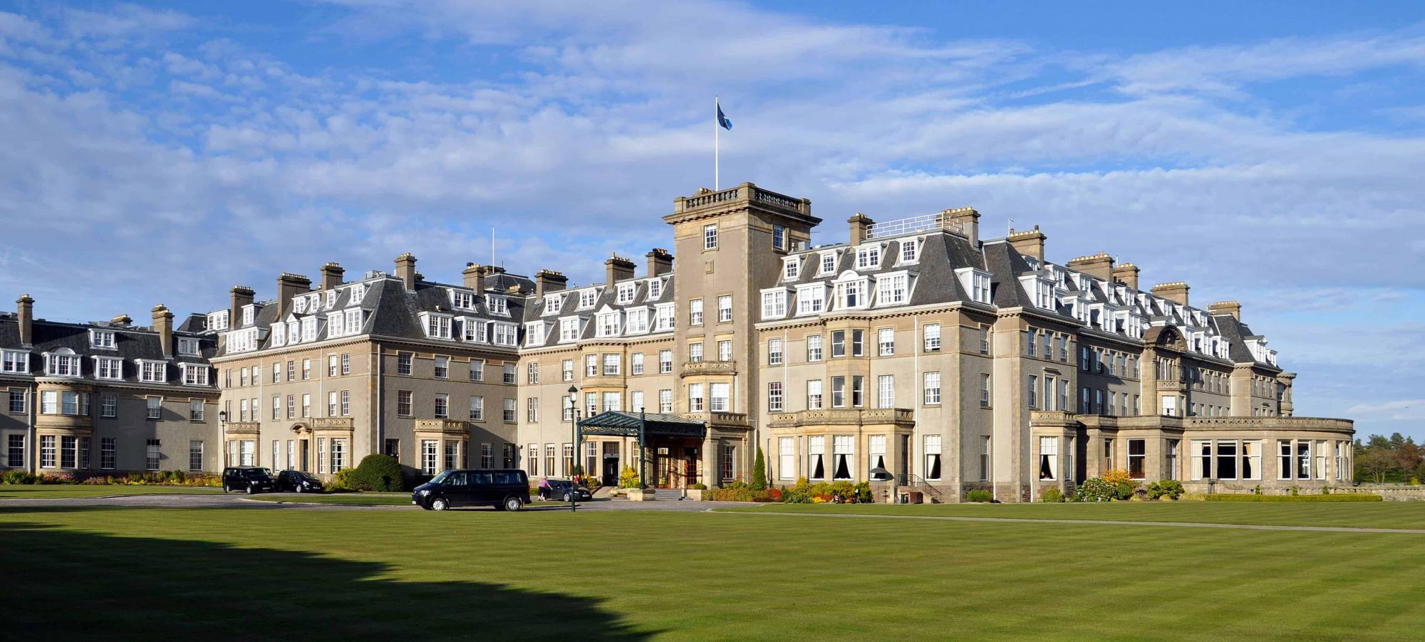 View Gleneagles's lovely hotel in brilliant Scotland.
