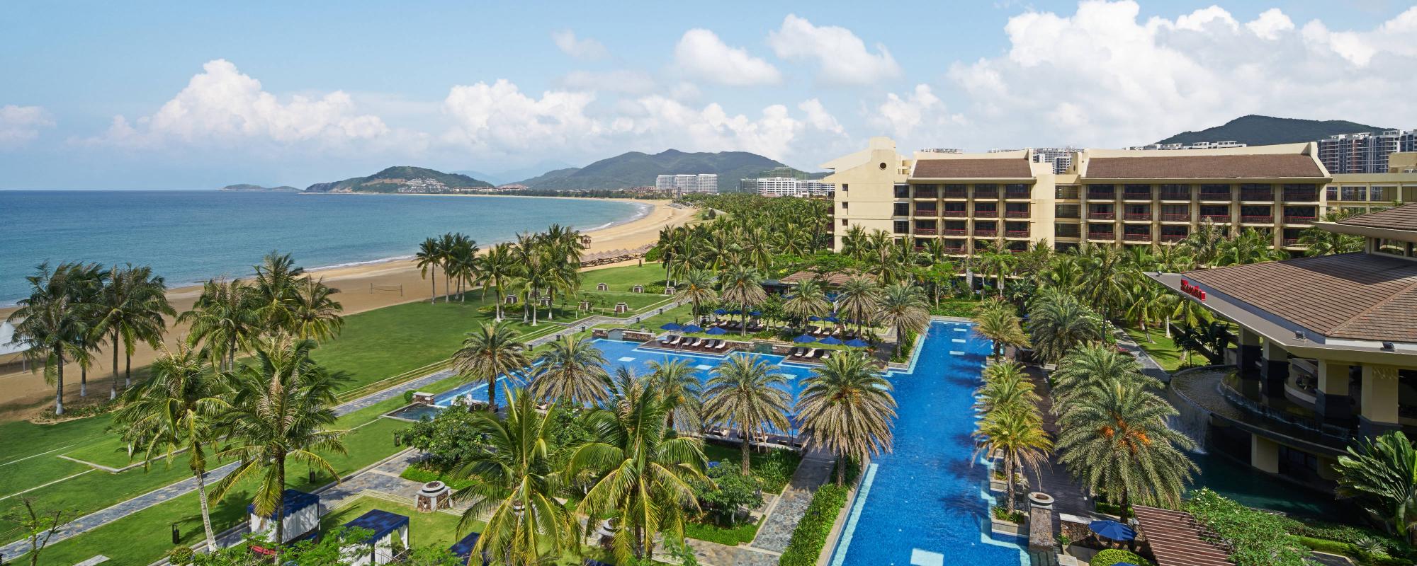 The Sheraton Shenzhou Peninsula Resort's impressive hotel situated in sensational China.