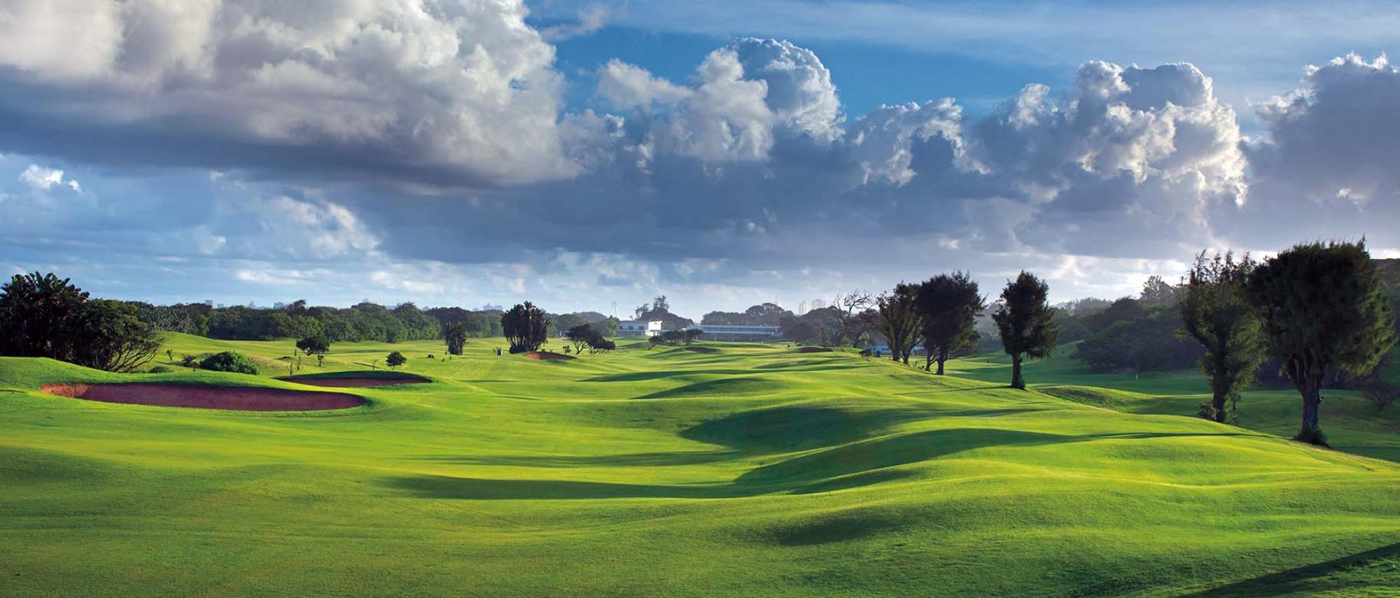 View Durban Country Club's scenic golf course in sensational South Africa.