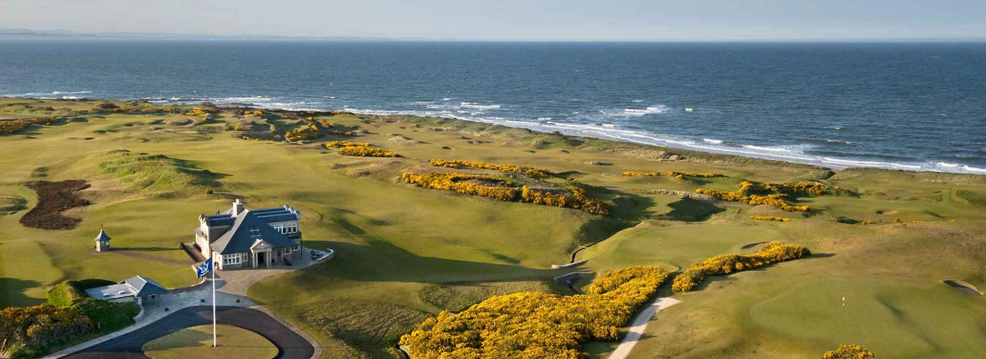View Kingsbarns Golf Links's picturesque golf course within striking Scotland.