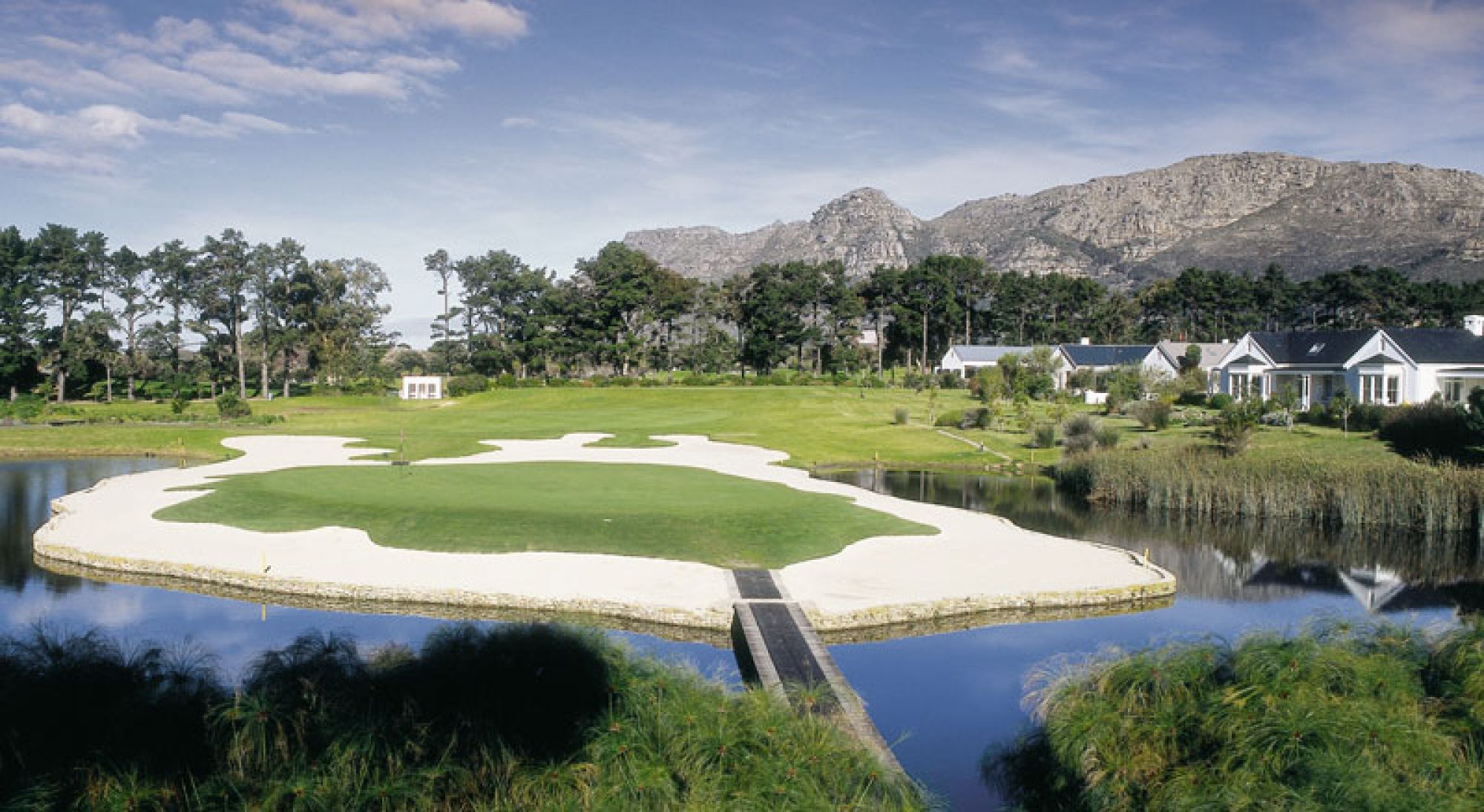 View Steenberg Golf Club's impressive golf course situated in incredible South Africa.