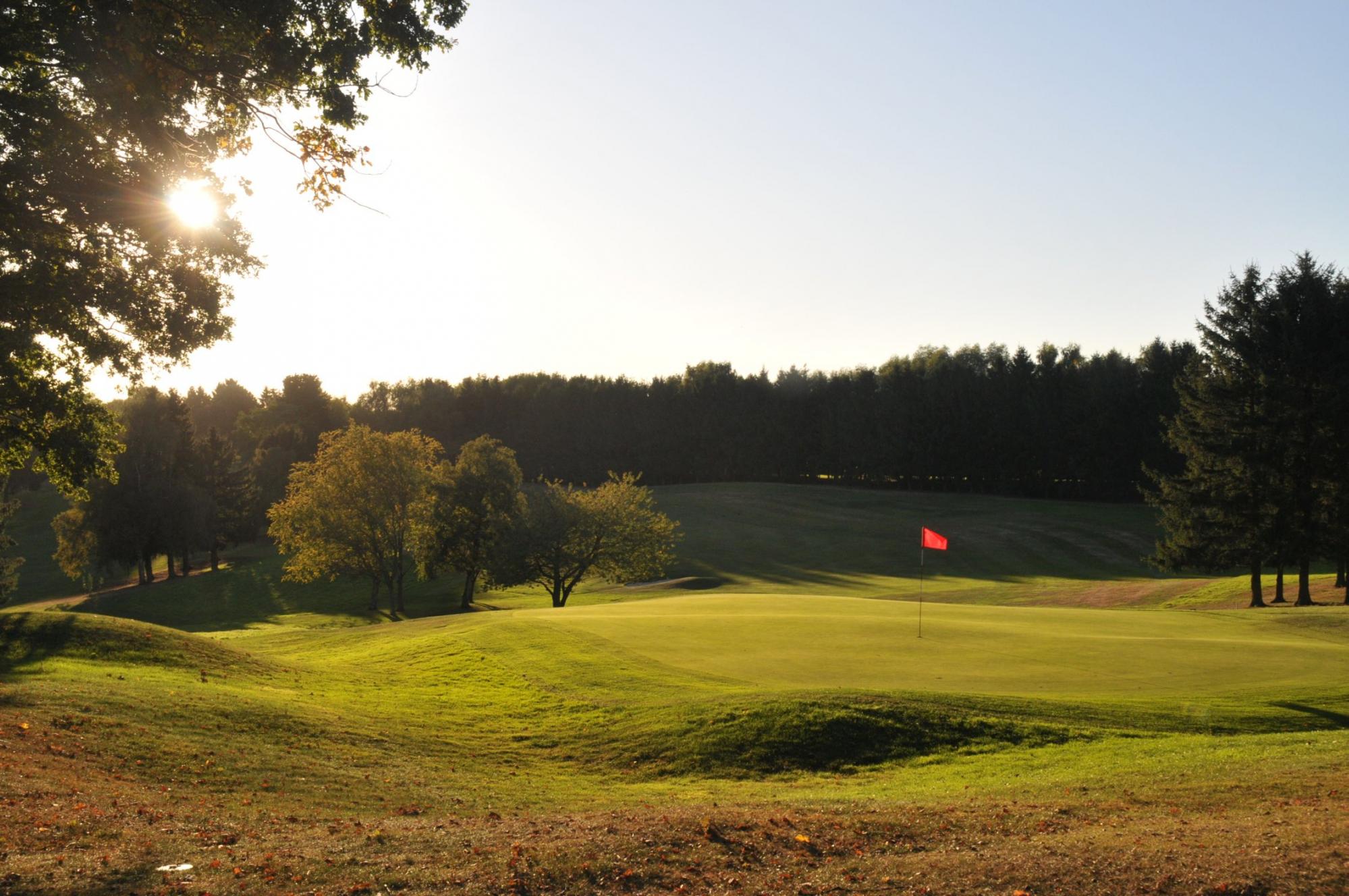 View Golf Club de Louvain-la-Neuve's beautiful golf course within dramatic Brussels Waterloo & Mons.