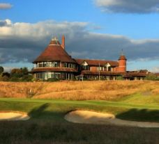 East Sussex National Golf Club 18th hole on the East Course