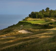View Whistling Straits Golf Course's scenic golf course within stunning Wisconsin.