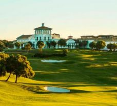 The La Reserva Golf Club's beautiful golf course within staggering Costa Del Sol.