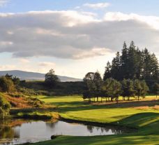The The Queens Course - Gleneagles's impressive golf course situated in amazing Scotland.